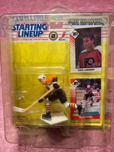 1993 Eric Lindros Kenner Startaufstellung Figur & Karte versiegelt NOC - Bild 1 von 1