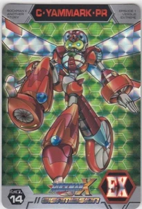 No.14 Commander Yanmark PR Carddass Rockman X Giga Mission BA - Picture 1 of 2
