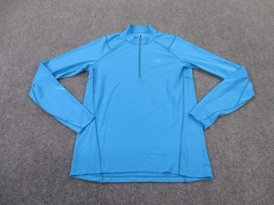 Arcteryx Jacket Women M Blue Outdoors Active Stretch Hiking Track Pullover Logo - Image 1 of 4