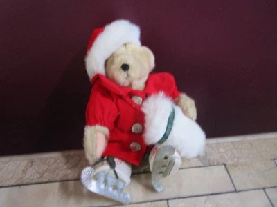 Peluche de peluche de colección Muffy Vanderbear Furrier and Ives The Skating Party NABCO Foto 1 de 3