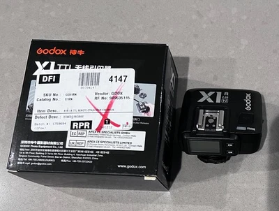 Defective Godox X1R-N 2.4GHz i-TTL Receiver For Nikon Camera Flash Speedlite - Image 1 of 2