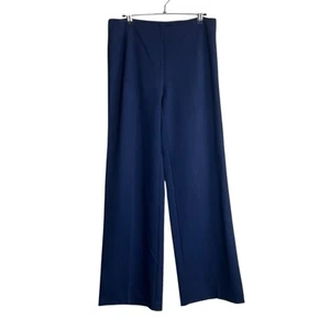 J McLaughlin Carter Pants Size 6 Navy Blue Wide Leg Dress Pants Casual Work New - Picture 1 of 9