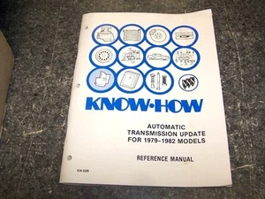 1979-1982 Buick Automatic Transmission Update Manual NOS - Picture 1 of 2