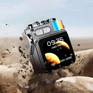 Portable Bluetooth Speaker w/ 2" Touch Screen HD Sound Wireless Stereo Speaker - Foto 1 di 11