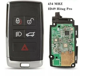 Fits Land Rover/Jaguar 434Mhz KOBJXF18A Complete Transponder Remote Key - Picture 1 of 3