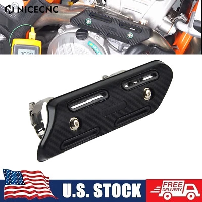 For Honda CRF250 CRF450 CRFX250 Pipe Guard Heat Shield Cover Guard Protection — 第 1/4 张图片