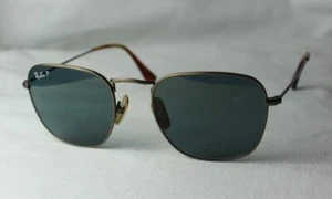 RAY-BAN SONNENBRILLE FRANK *RB 8157 9207/T0* Gr.51 NEU Titanium - Polarisiert - Picture 1 of 6