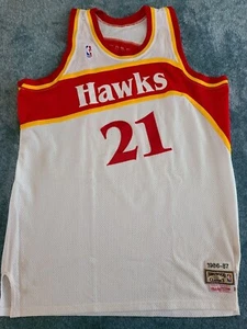 Dominique Wilkins Mitchell & Ness Jersey 1986-1987 - Picture 1 of 4