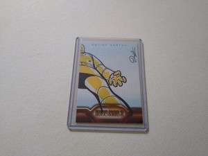 Iron Man 2 sketch card unknown artist Upper Deck 2010