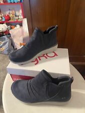 Ryka Women’s Navy Blue Sneaker Boots Size 8 Suede