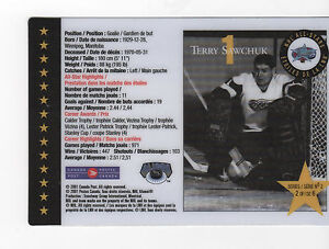 CANADA  Hockey stamps 2018  2086 2265 plus Terry Sawchuk trading card
