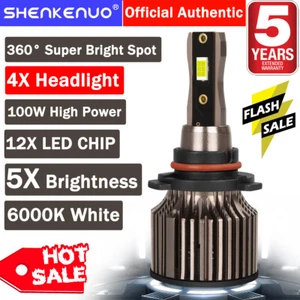 For Toyota Corolla 1993-1997 2001-2013 9005 9006 LED Headlights High Low Bulb Q7 - Picture 1 of 17