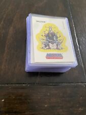 Masters Of The Universe/He-Man Topps 1984 Topps Complete 22 Sticker Set