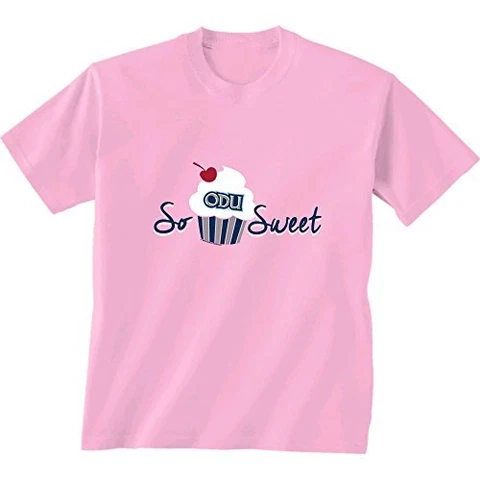 NCAA Old Dominion Monarchs Kids Cupcake Short Sleeve Tee, 4T, Pink Cover
