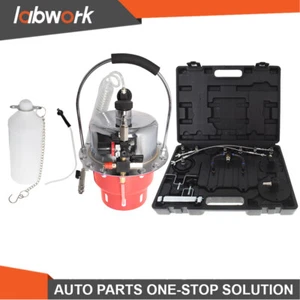 Labwork Portable Pneumatic Air Pressure Kit Brake & Clutch Bleeder Valve System - Picture 1 of 15