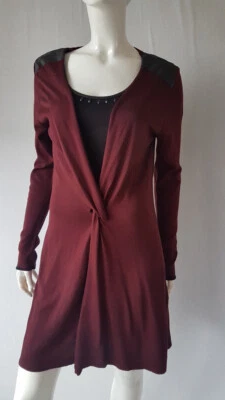 BIBA/CRISCA-Kleid Tunika Strickkleid sparkling red Gr.S****NEU - Bild 1 von 3