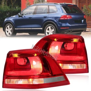 Pair RH+LH Tail Light Rear Brake Lamp W/Bulb For Volkswagen VW Touareg 2010-2014 - Picture 1 of 23