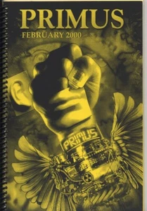 PRIMUS - TOUR - ITINERARY - 2000 - Picture 1 of 3