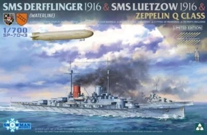 Takom SP7043 - 1:700 SMS Derfflinger 1916 & SMS Luetzow Zeppelin Q Classe - Bild 1 von 1