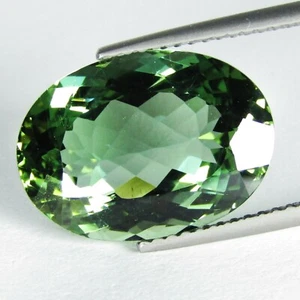 9.08Cts Natural Intance Green Color Apatite Oval Shape Collection Gem REF VIDEO - Picture 1 of 6