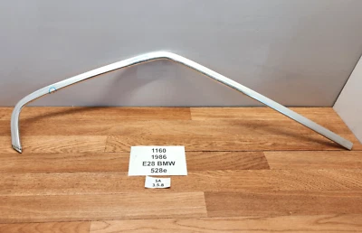 ✅82-88 OEM BMW E28 528e 535 Rear Door Passenger Side Exterior Trim Cover Chrome* - Image 1 of 4