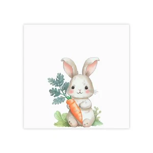 Cute Bunny Post-it Note Pads for Easter, Spring Greeting Cards, Bunny Gifts, - Picture 1 of 4
