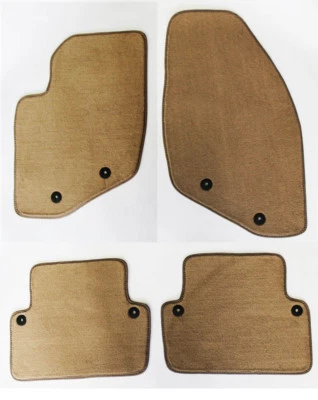 ¡Nuevo! Alfombrillas tostadas Volvo S60 2001-07 XC V70 2001-2009 Cross Country beige 4 piezas Foto 1 de 3