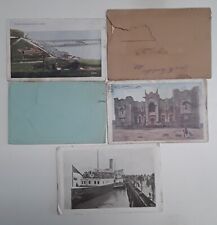 Great Britain 5 1930's Souvenir Letter Cards Burnham-On-Sea Dover +3 All Faulty
