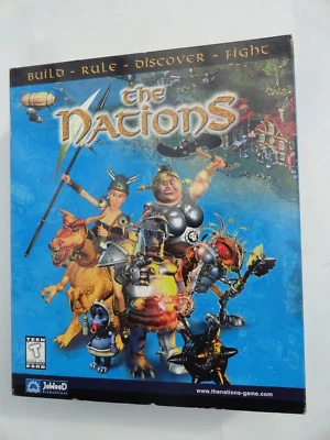 BIG BOX Nations (PC, 2001) NEW SEALED - Image 1 of 4