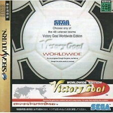 USED Sega Saturn Victory Goal Worldwide Edition 91125 JAPAN IMPORT