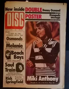DISC March 1973 BEACH BOYS Bolan & T.Rex NAZARETH David Cassidy OSMONDS Donovan - Picture 1 of 5