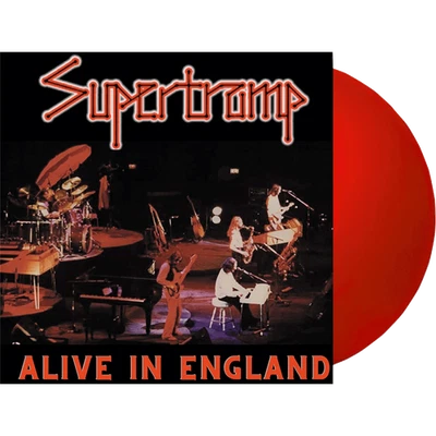 Alive in England (Red Vinyl) [Vinyl LP] Supertramp - Bild 1 von 4