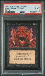 1993 MAGIC THE GATHERING BETA HOWL FROM BEYOND PSA 6 - Picture 1 of 2