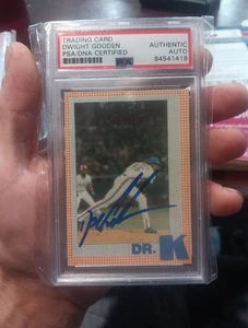 Dwight Gooden Autographed Trading Card PSA/DNA Authenticated. NICE! - Picture 1 of 2