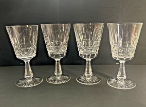 WATERFORD Crystal KYLEMORE 6.75” WATER Goblet Short Stem SET OF 4 EXCELLENT - Picture 1 of 12