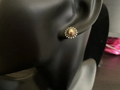 Lagos Dome Caviar Earrings 18k Gold - Image 1 of 4