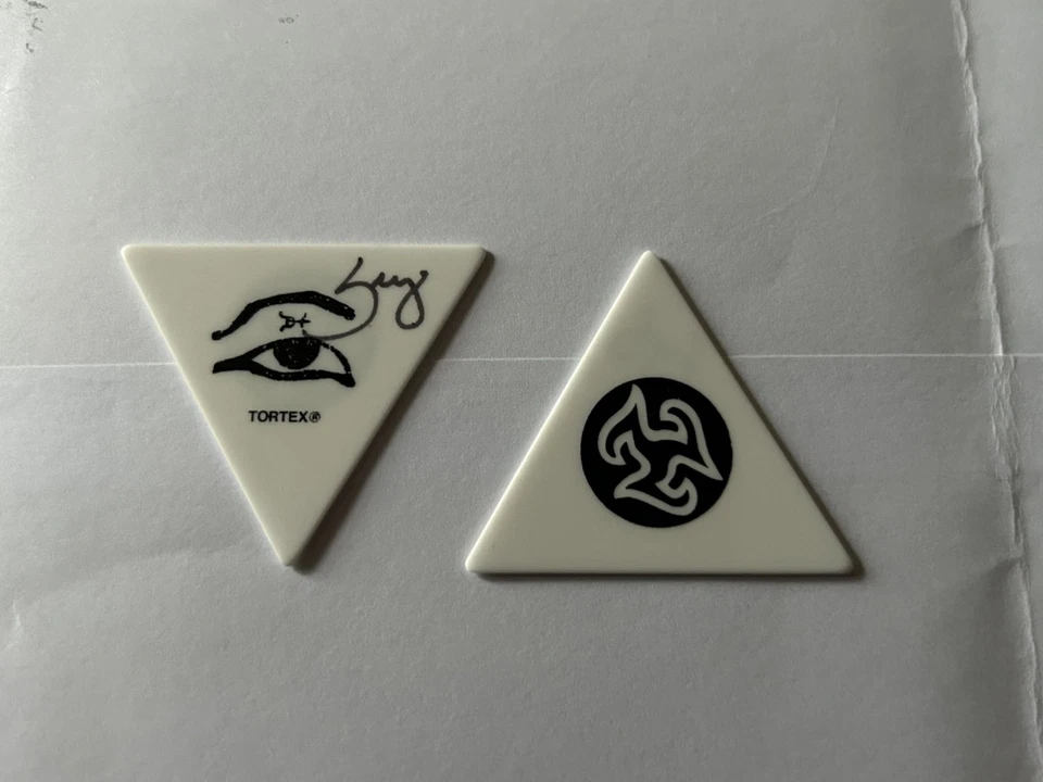 SISTEMA DE SELECCIÓN DE GUITARRA PERSONAL FIRMADO POR SERJ TANKIAN DE UN AUTÓGRAFO DE PLUMÓN Foto 1 de 1