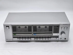 Sanyo RD W340 Stereo Cassette Deck - Fully Working, Cosmetic Wear - Picture 1 of 9