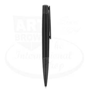 S.T. Dupont Defi Black & Matte Black Finish Ballpoint Pen, 405734 - Picture 1 of 3