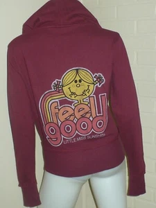 NUEVO SUÉTER CON CAPUCHA LITTLE MISS SUNSHINE FEEL GOOD CREMALLERA MANGA LARGA S - Imagen 1 de 4