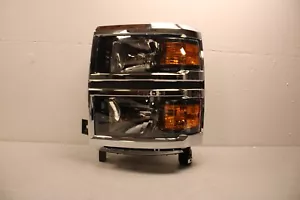 2014 2015 CHEVROLET SILVERADO 1500 LEFT SIDE HALOGEN HEADLIGHT - Bild 1 von 12