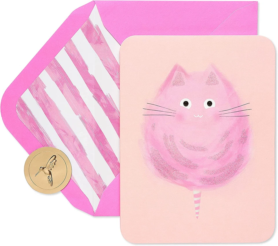 Tarjeta de cumpleaños de papiro (día totalmente dulce) Foto 1 de 4