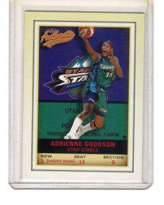 WNBA 2002 FLEER AUTHENTICS FRONT ROW ADRIENNE GOODSON #71   78/100