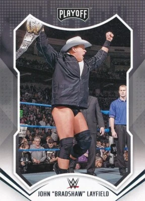 #166 JOHN BRADSHAW LAYFIELD 2022 Panini Chronicles WWE PLAYOFF - Image 1 of 2