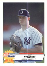 1993 Oneonta Yankees Fleer/ProCards #3501 Greg Resz