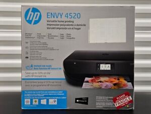 HP Envy 4520 Wireless All-In-One Inkjet Printer Print Scan Copy Factoy Sealed 