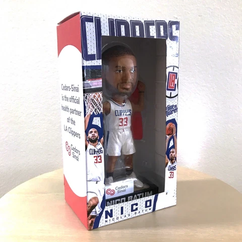NEW Los Angeles Clippers Nico Batum French Heritage Night 2/24/23 Bobblehead Box Cover