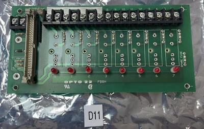 *NUEVO* Conector de cabezal y rack de montaje digital estándar de 8 canales Opto 22 PB8H Foto 1 de 4