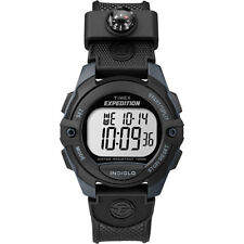 Montre chrono/alarme/minuterie Timex Expedition® - Noire
