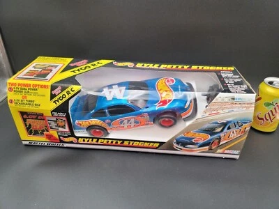 Tyco R/C Kyle Petty Stocker #44 Hot Wheels Vintage NASCAR 1997 Mattel RC Car - Image 1 of 4